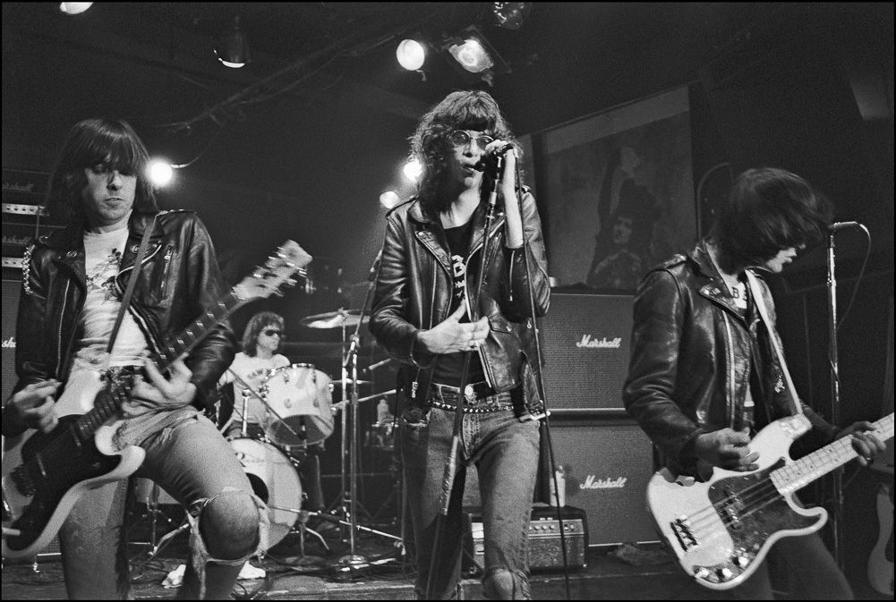 The Ramones perform at CBGB 10/30/77.